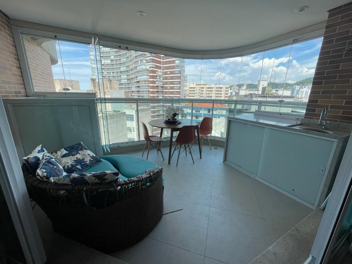 Estanconfor Praia Santos Ac Garagem Sacada Fechada 外观 照片