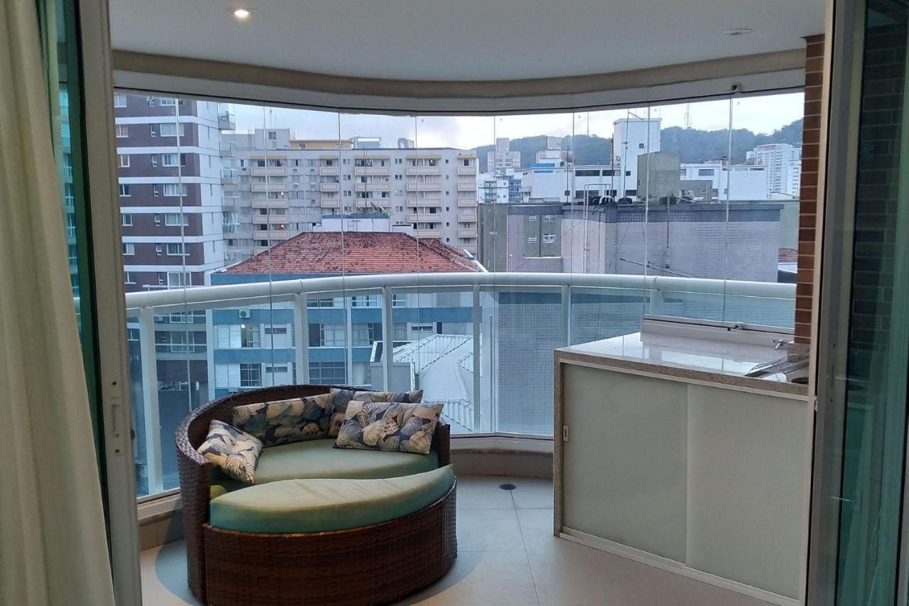 Estanconfor Praia Santos Ac Garagem Sacada Fechada 外观 照片